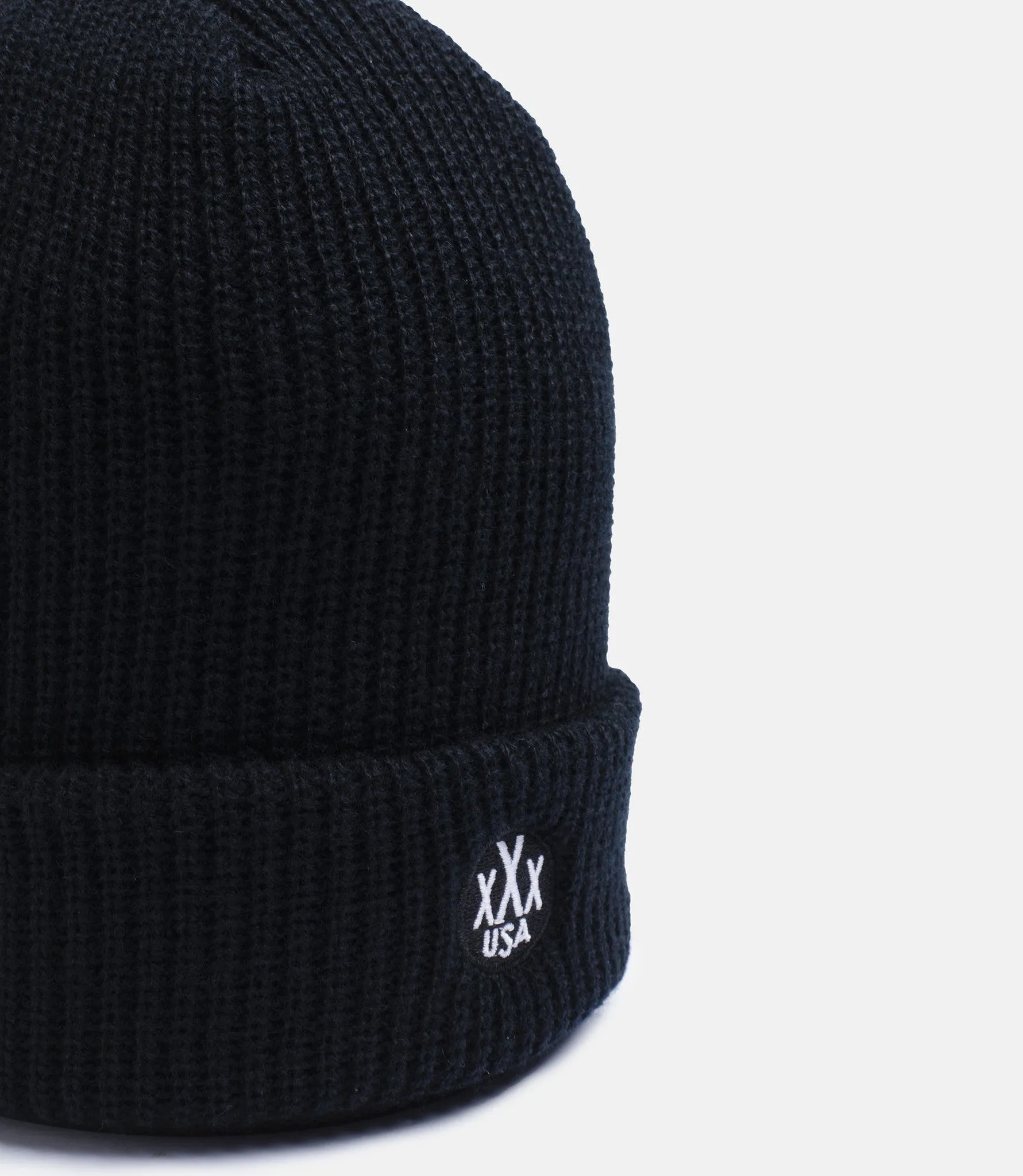 10Deep - Dot Logo Knit Beanie, Black