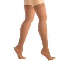 Activa Class 1 Tights Closed Toe Compression Socks  - 1 Pair Sand