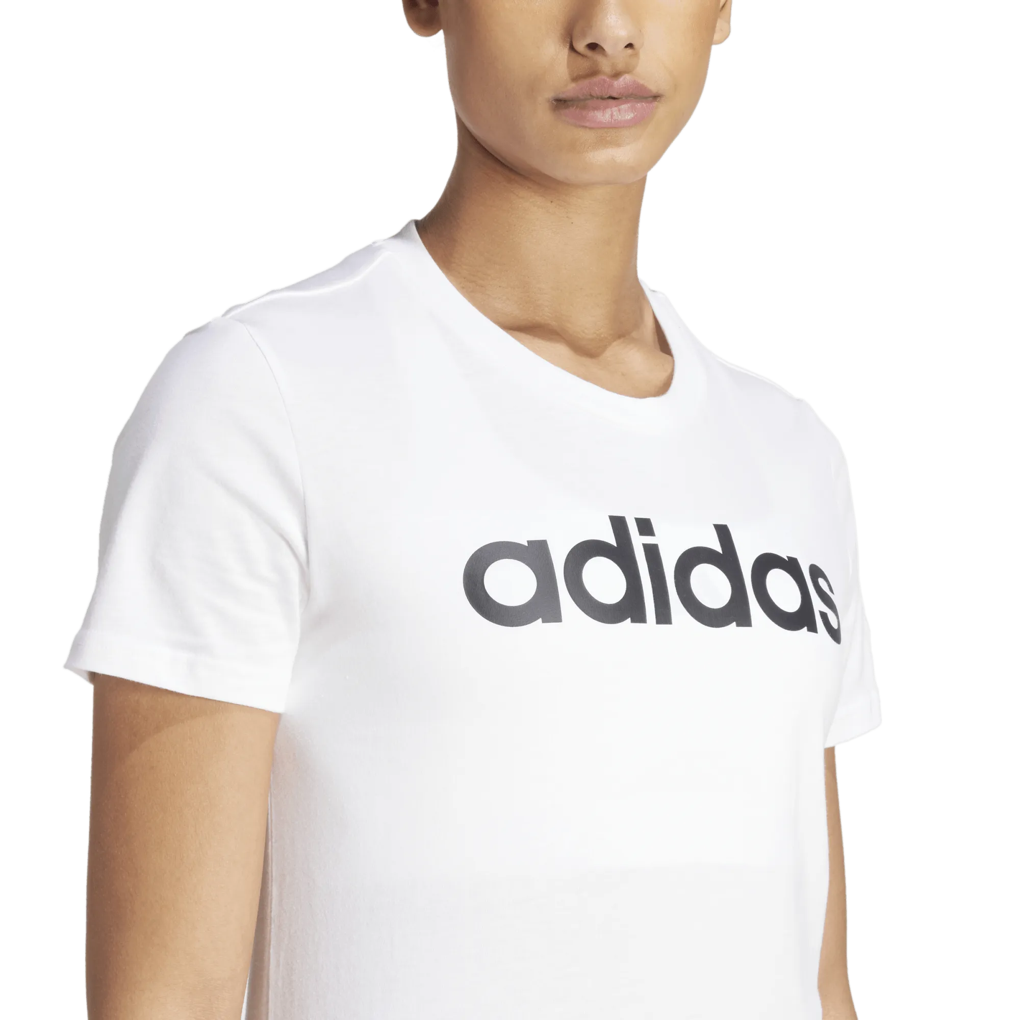 adidas Essentials Linear Womens Tee