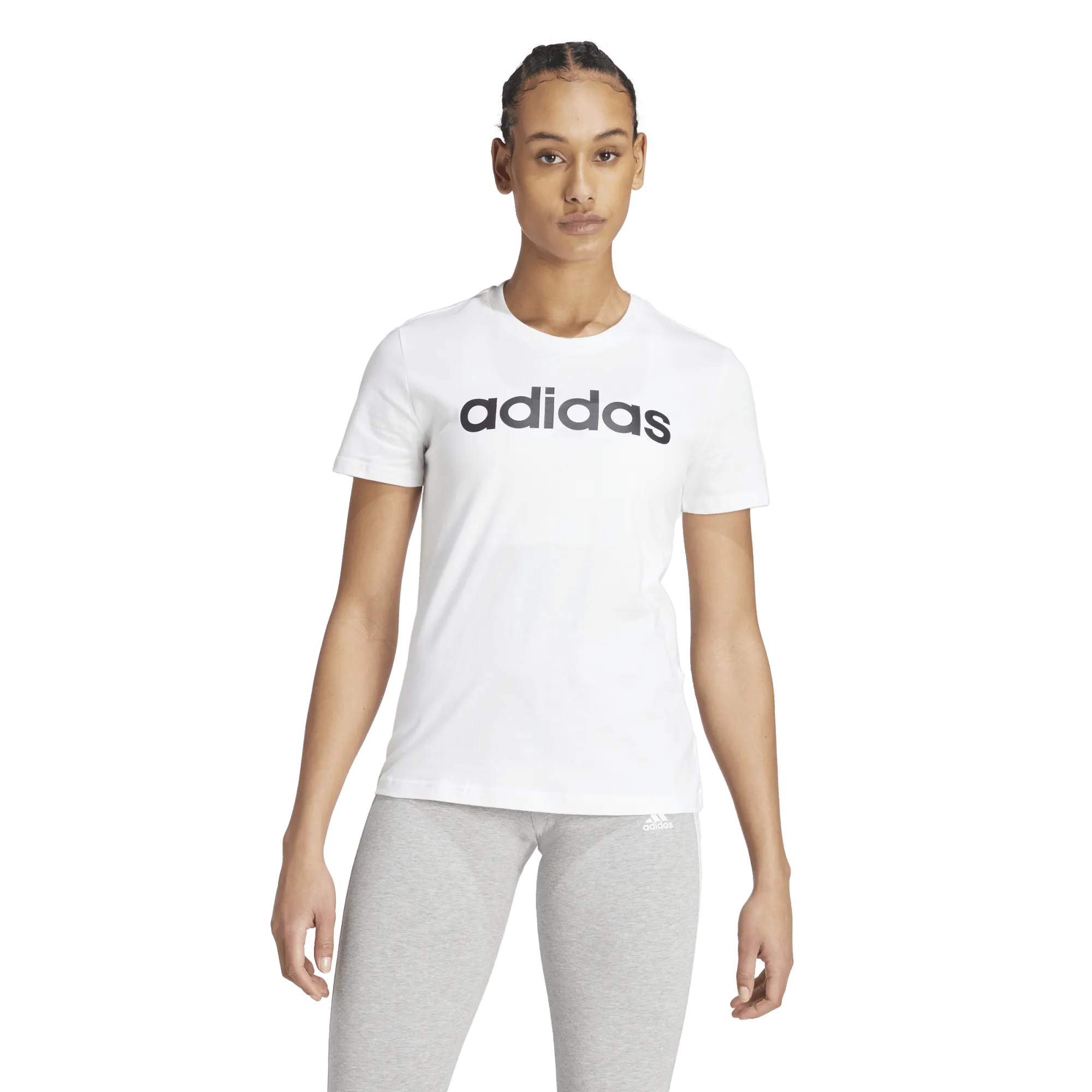 adidas Essentials Linear Womens Tee