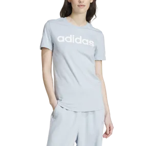 adidas Essentials Slim Logo Womens Tee