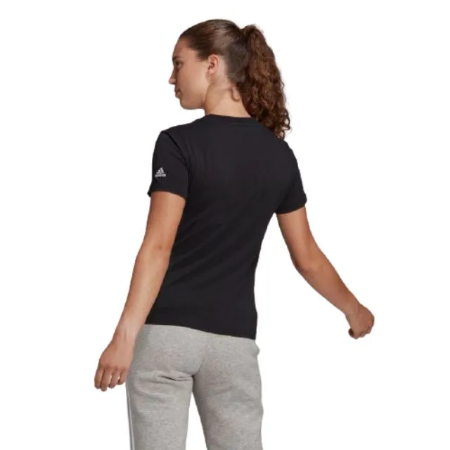 Adidas Essentials Women Lifestyle T-Shirt Black/White