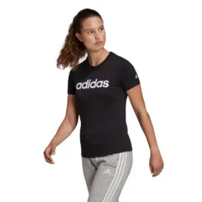 Adidas Essentials Women Lifestyle T-Shirt Black/White