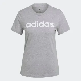 Adidas Women Essentials Slim Logo Casual T-Shirt