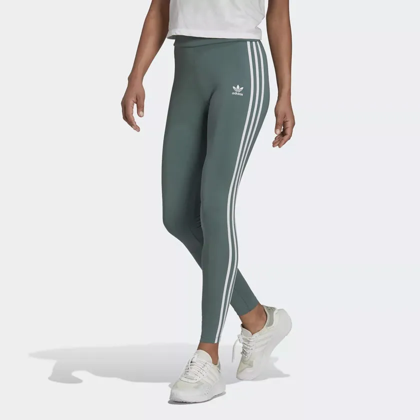 Adidas Women's Adicolor 3 Stripe Leggings HE0405