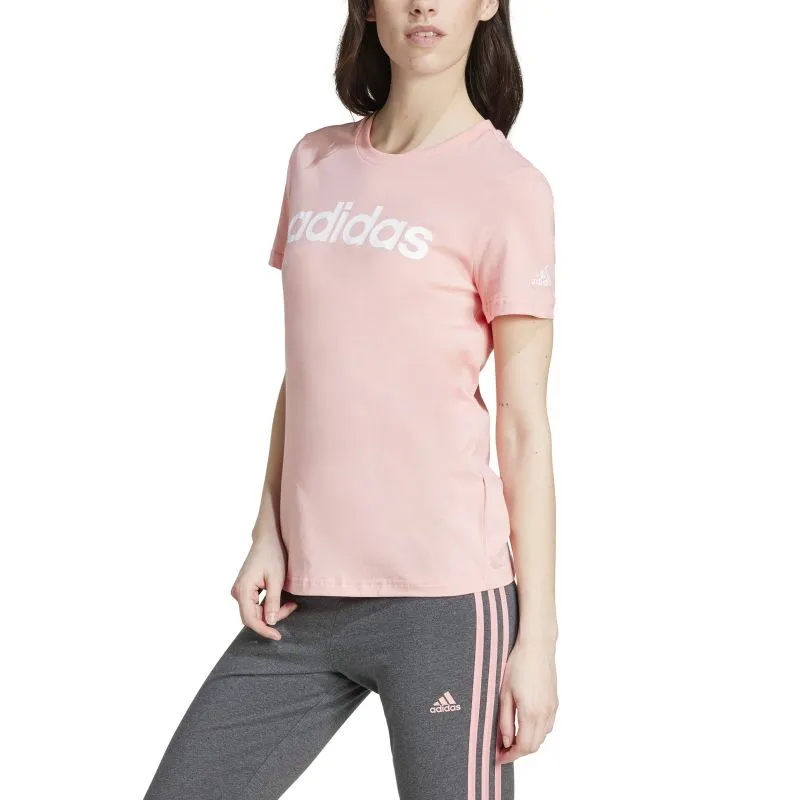 Adidas Womens Essentials Slim Logo Tee