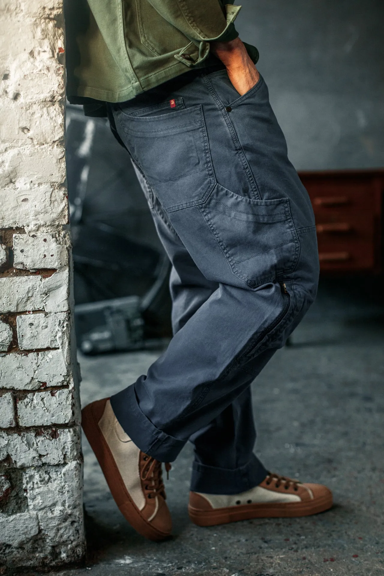 &SONS Joey's Crew Pant Churchill Blue