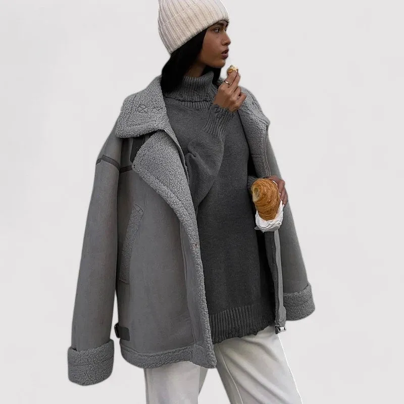 Ancien | Women's Luxurious Comfortable Shearling Jacket