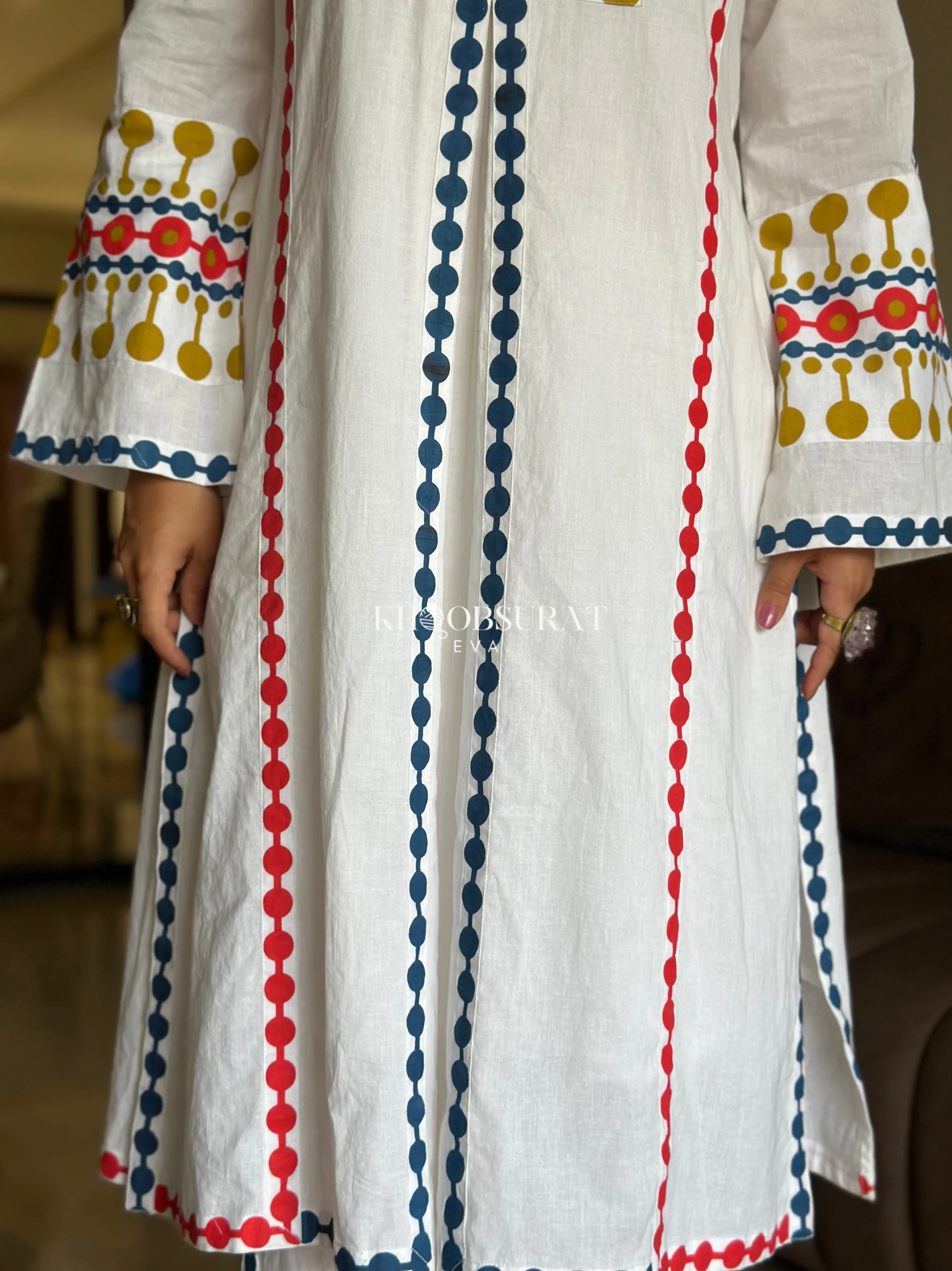 Anokhi Adorn White Kurta Set