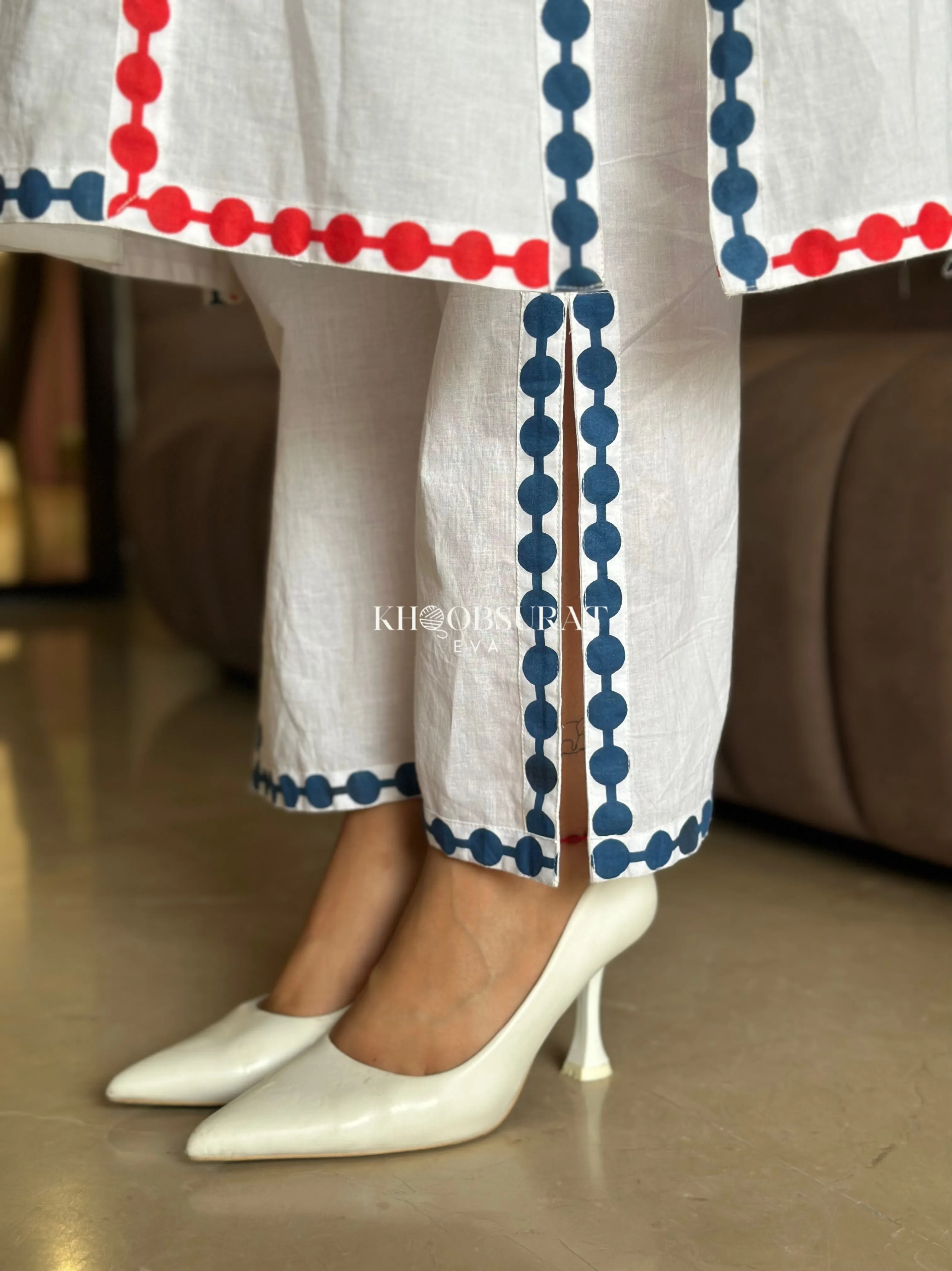 Anokhi Adorn White Kurta Set