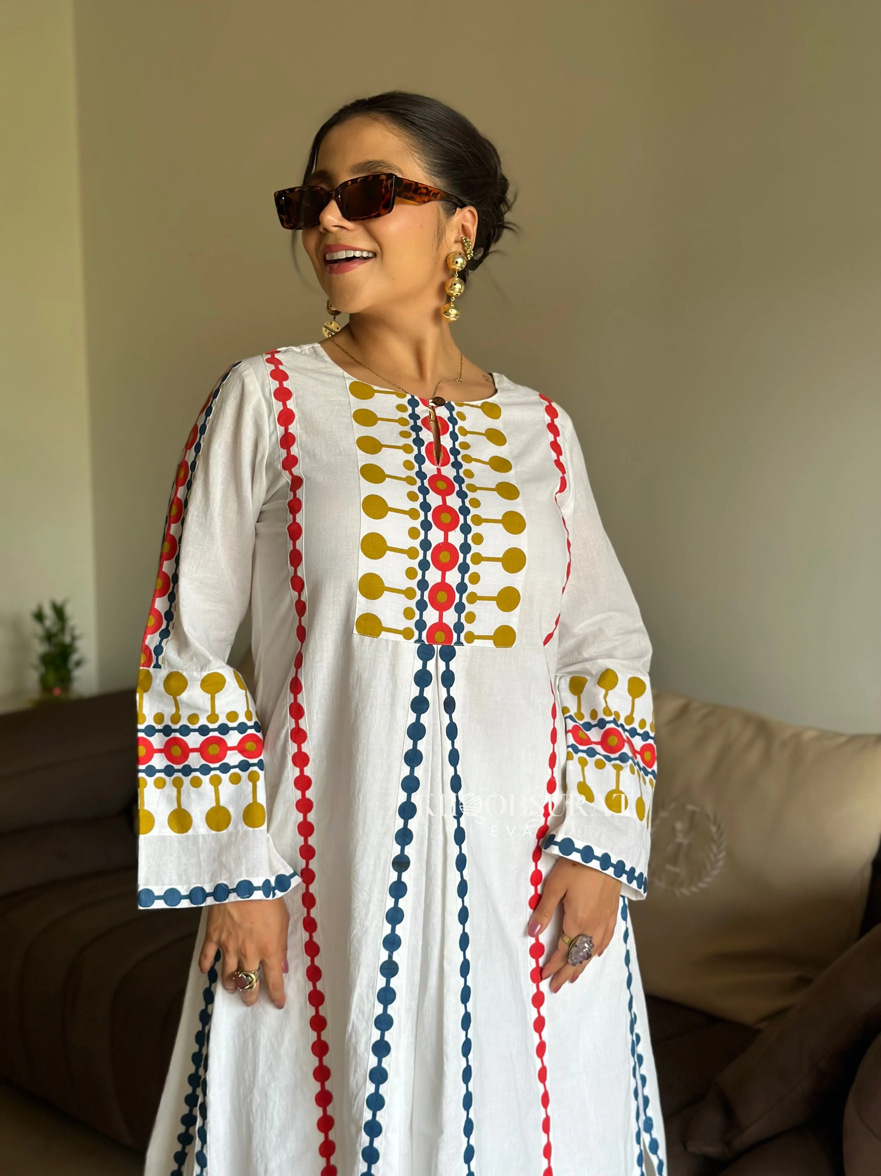 Anokhi Adorn White Kurta Set