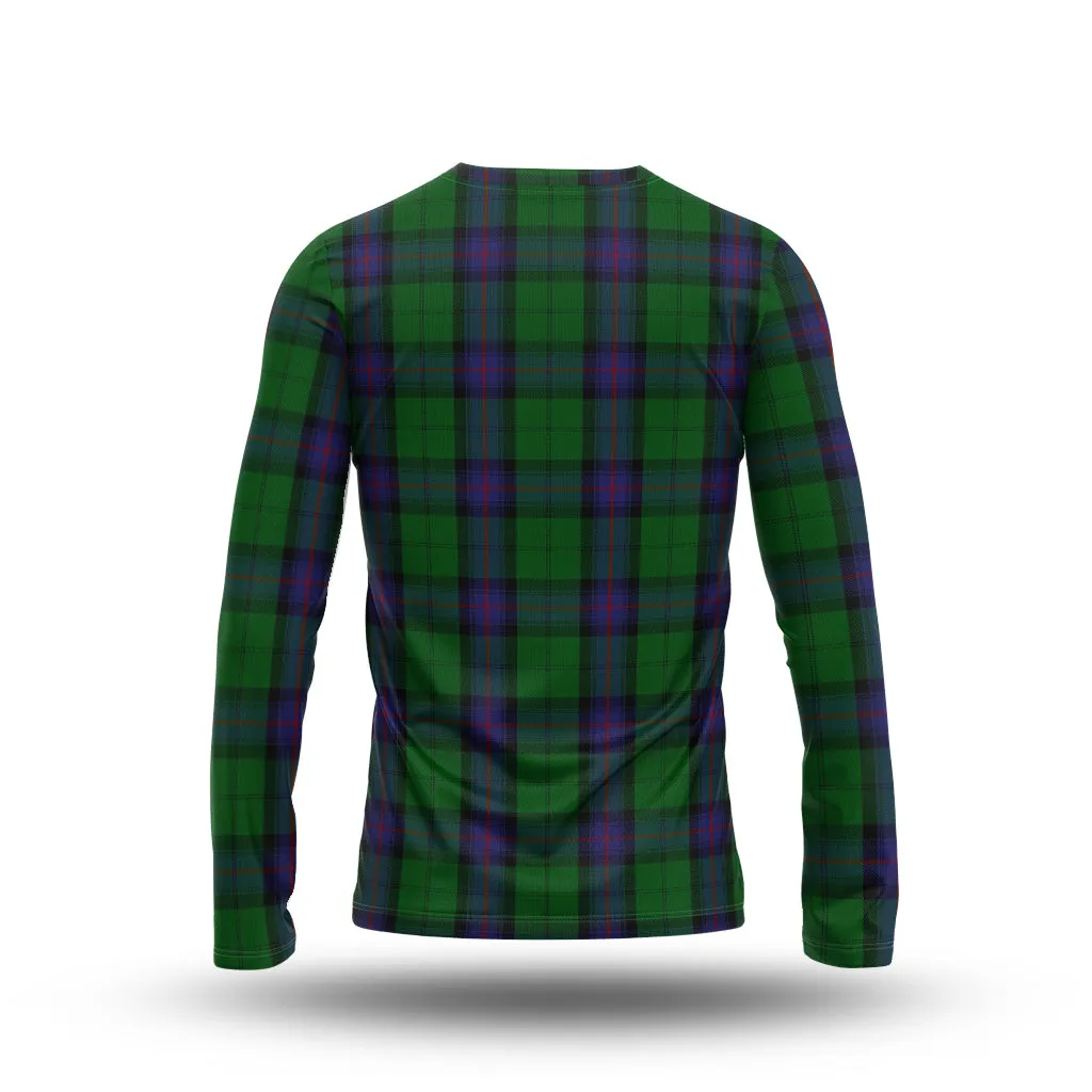 Armstrong Tartan Long Sleeve T-Shirt with Family Crest