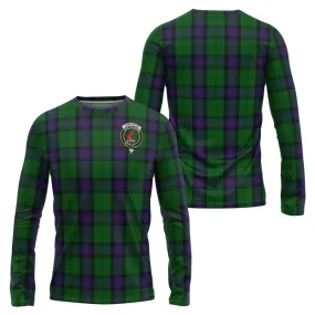 Armstrong Tartan Long Sleeve T-Shirt with Family Crest