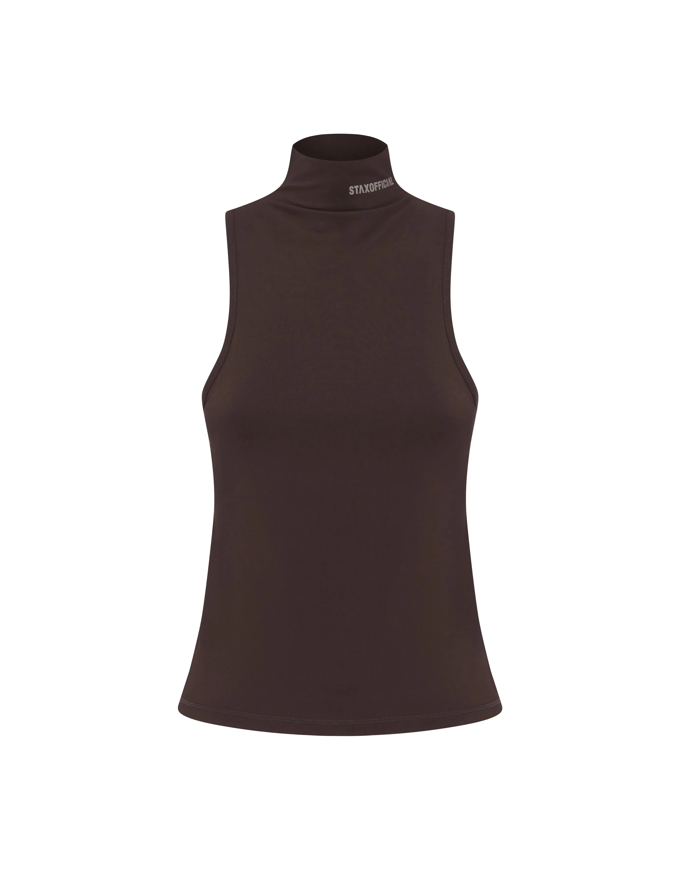 AW High Neck Tank - Kuuma (Brown)