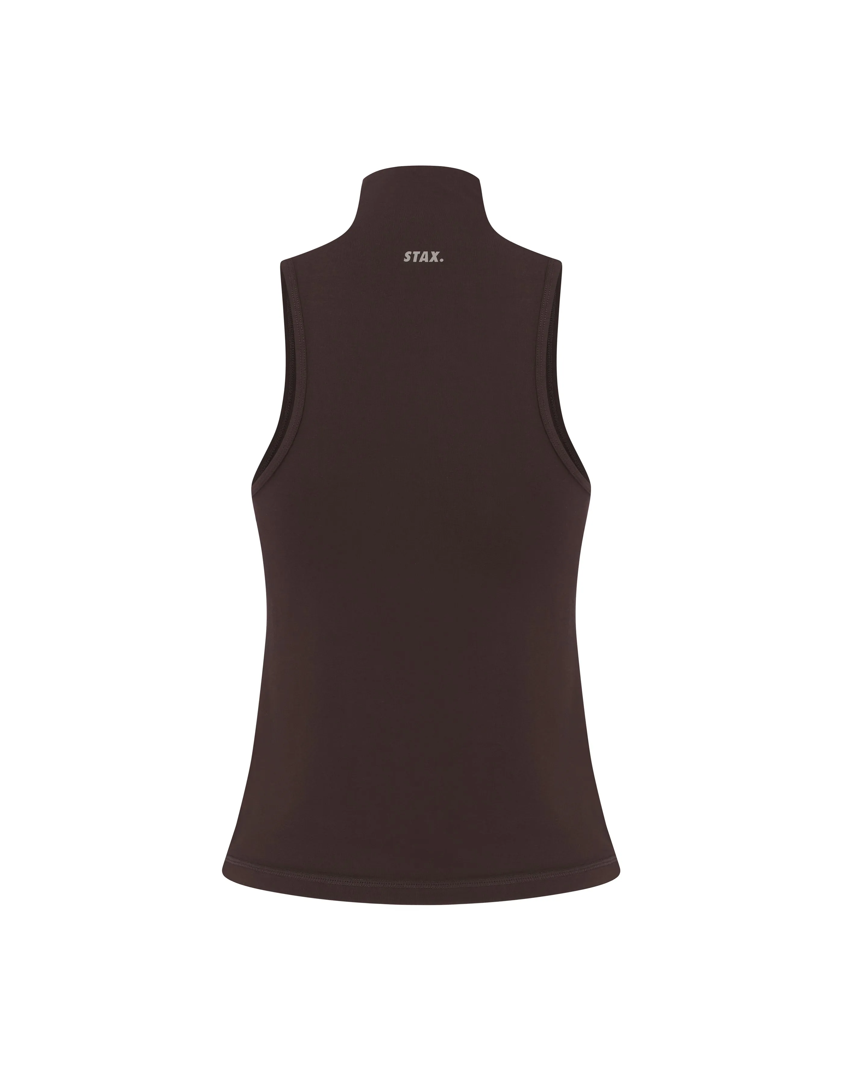 AW High Neck Tank - Kuuma (Brown)