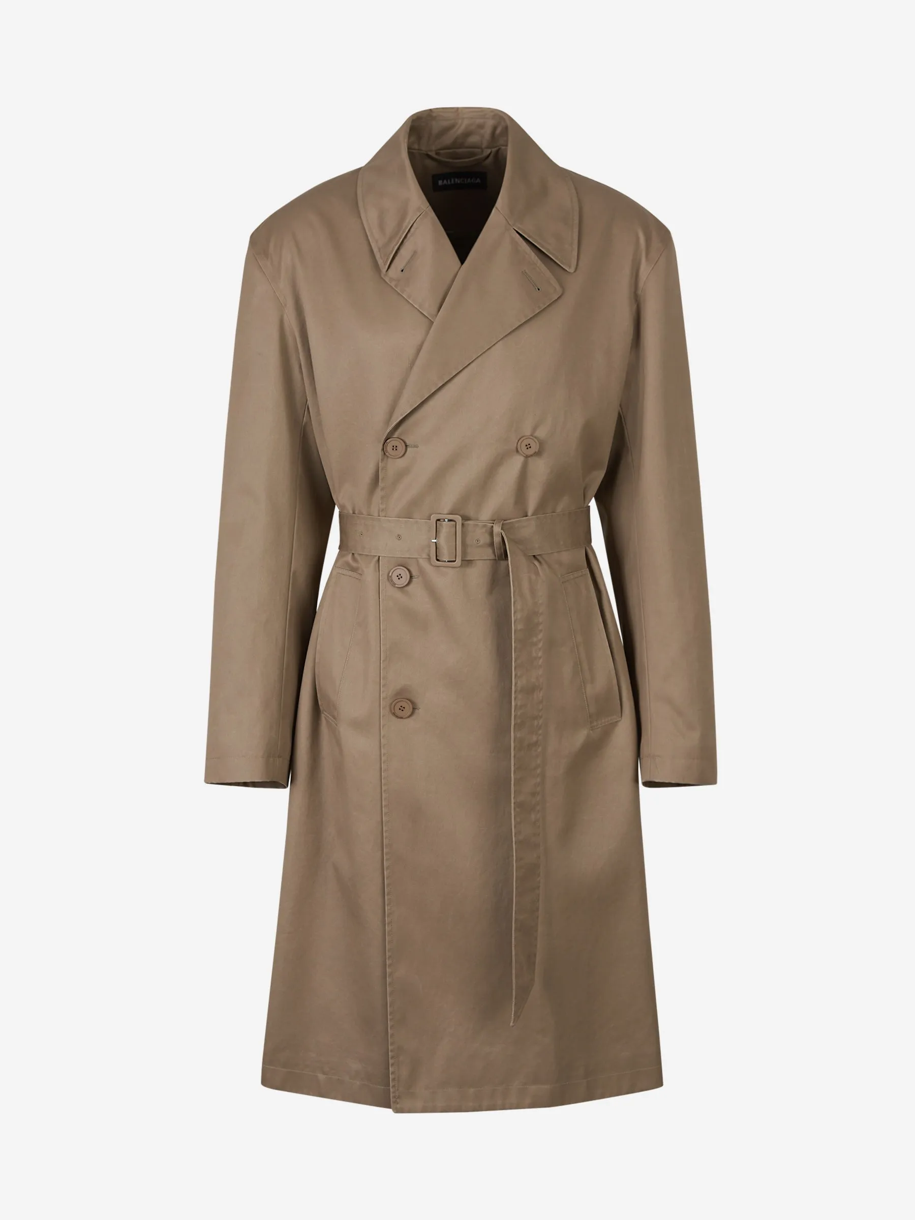 Balenciaga Double Breasted Trench Coat