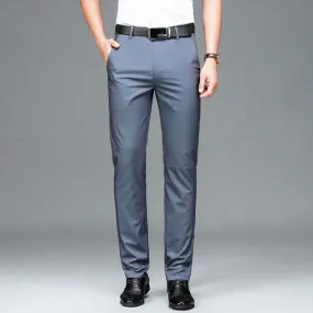 Bamboo Fiber Lightweight Casual Business Trousers