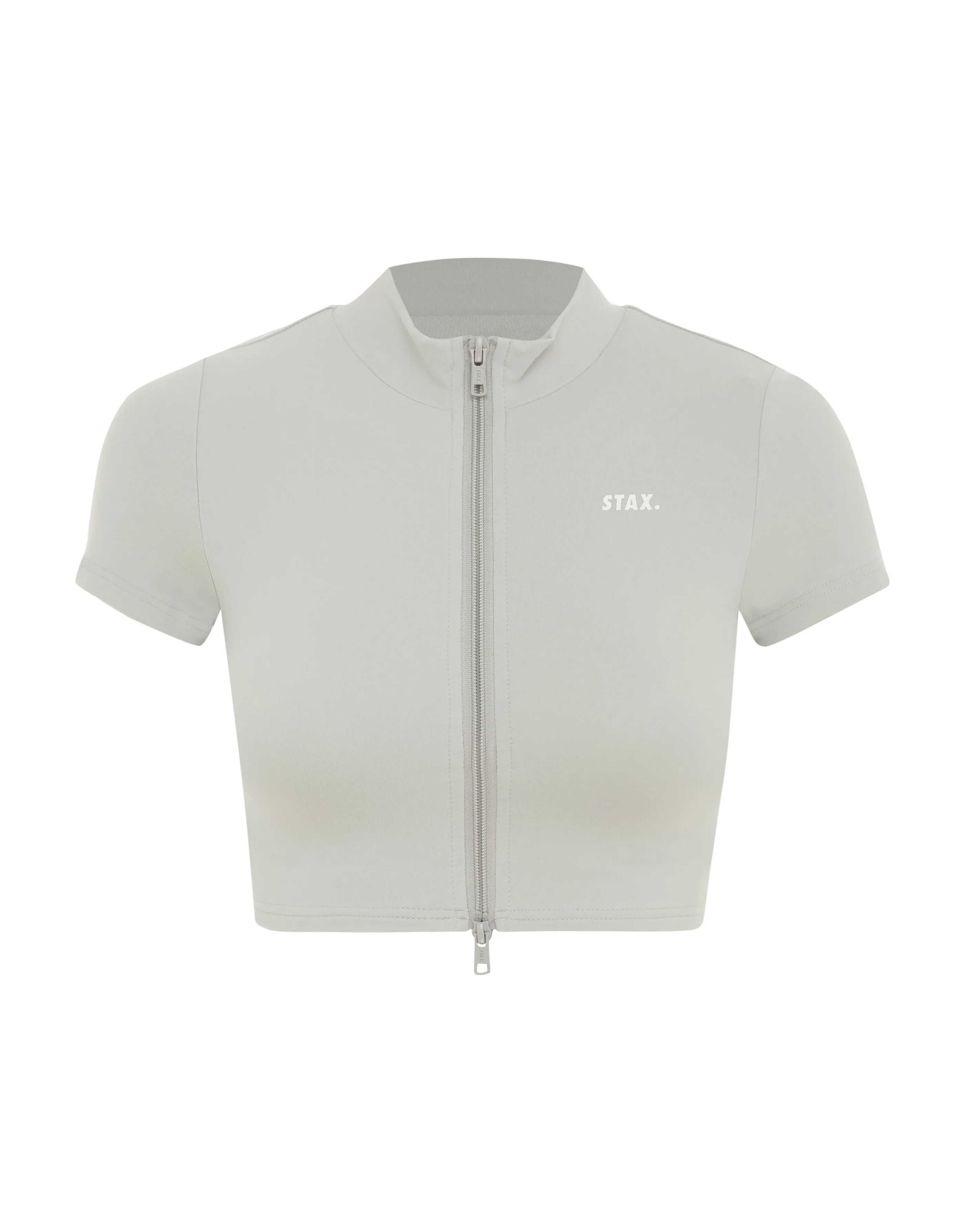 Base Zip Crop NANDEX ™ - Light Grey