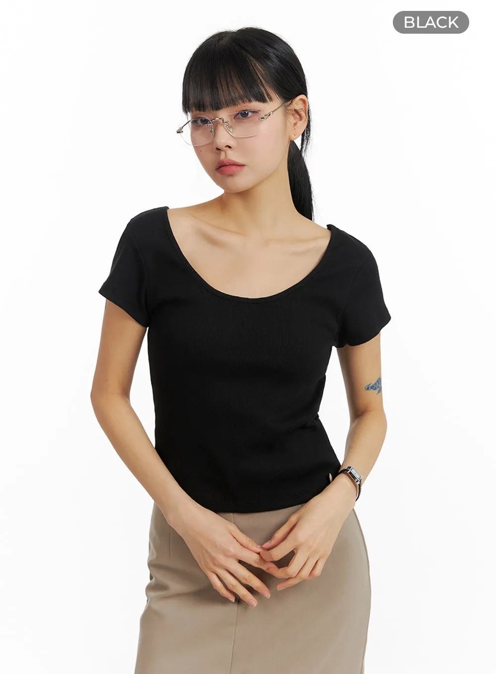 Basic Cotton Short Sleeve IM414