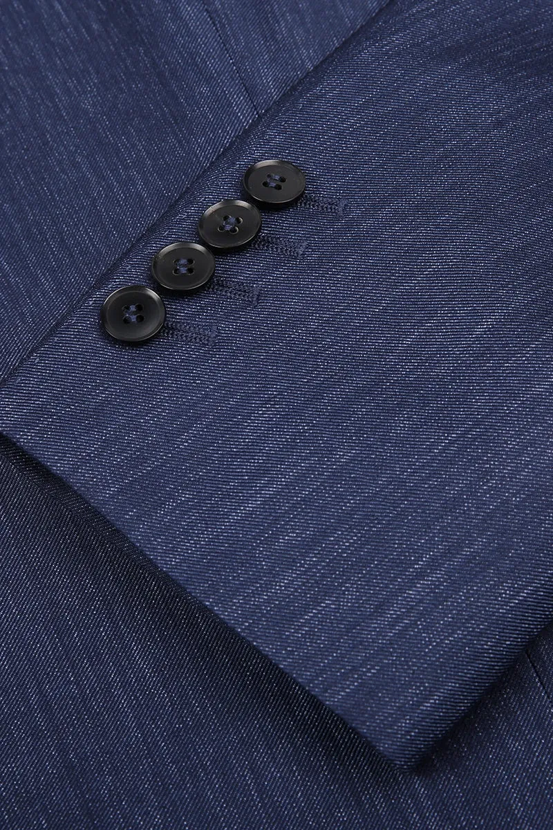 Bergamo Double-Breasted Wool Suit