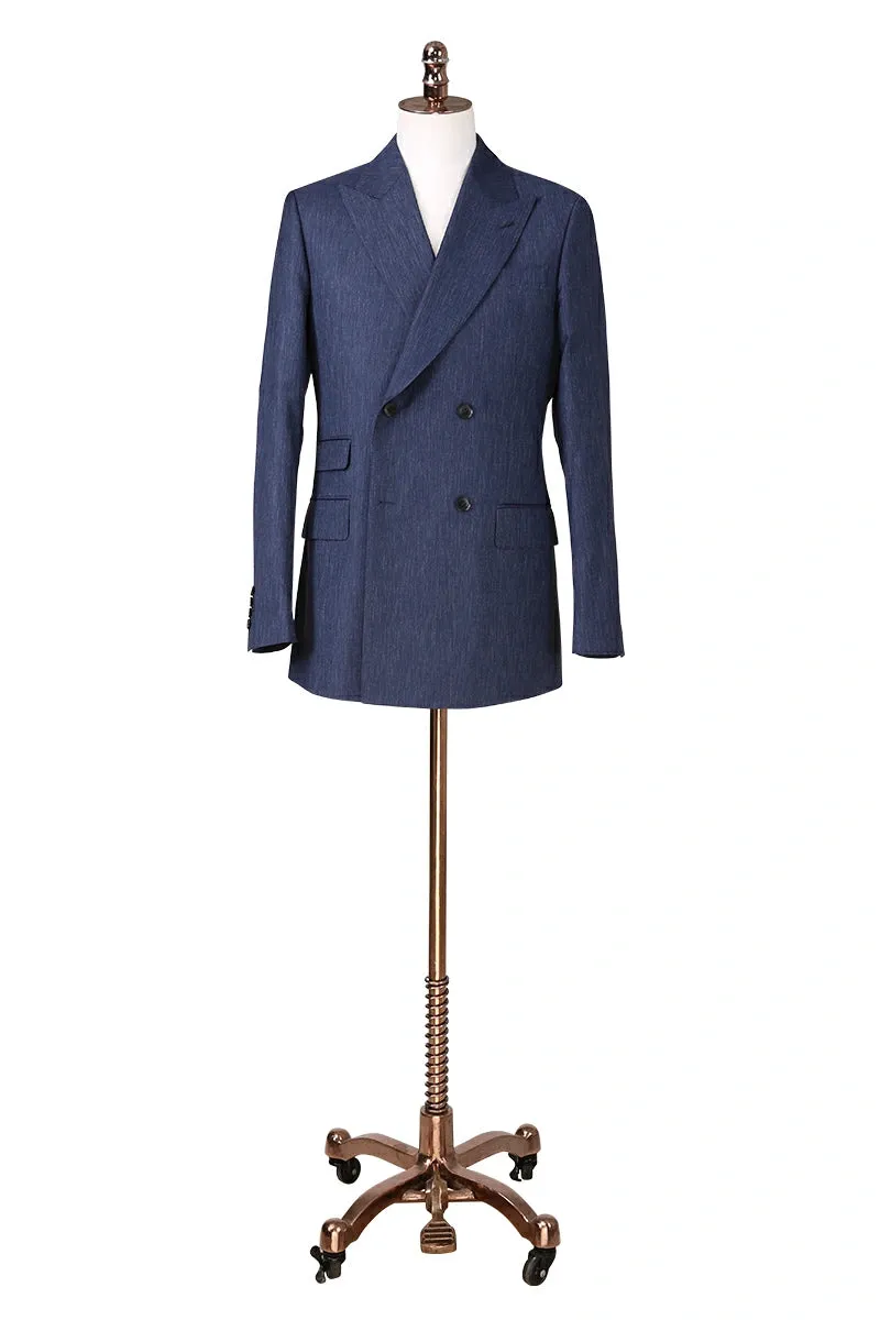 Bergamo Double-Breasted Wool Suit