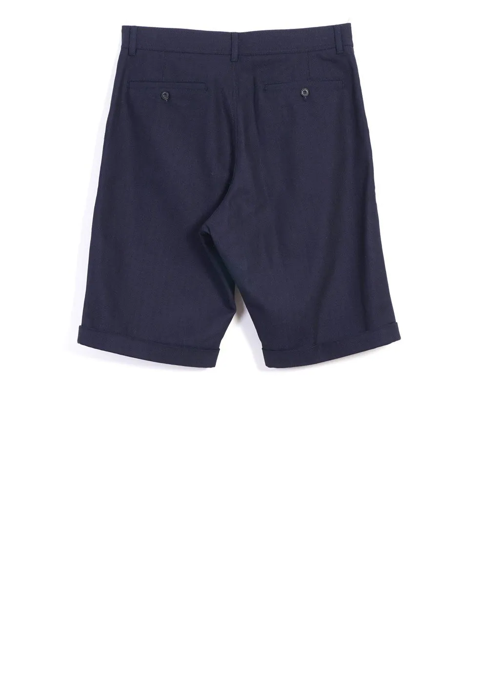 BIRK | Single Pleated Shorts | Indigo