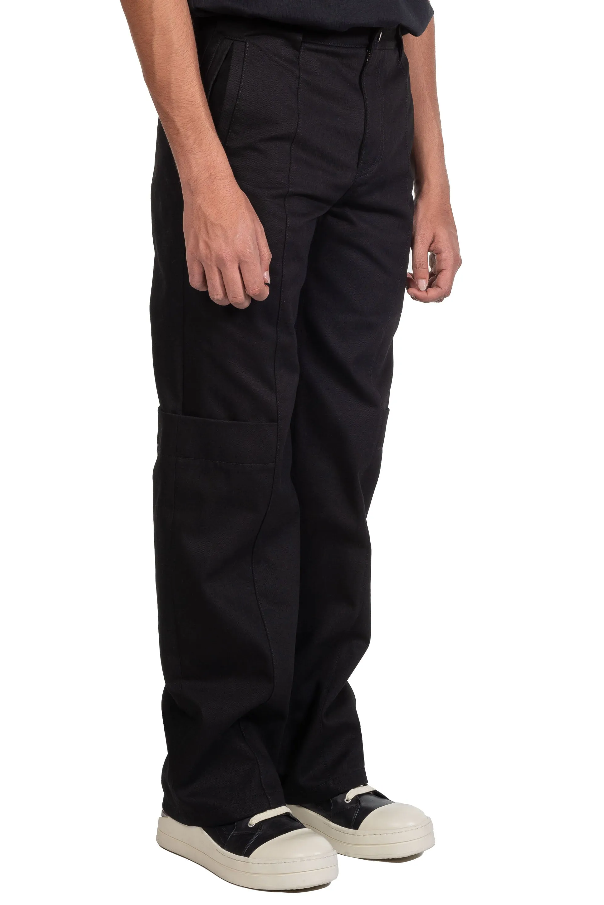 Black Layered Trousers