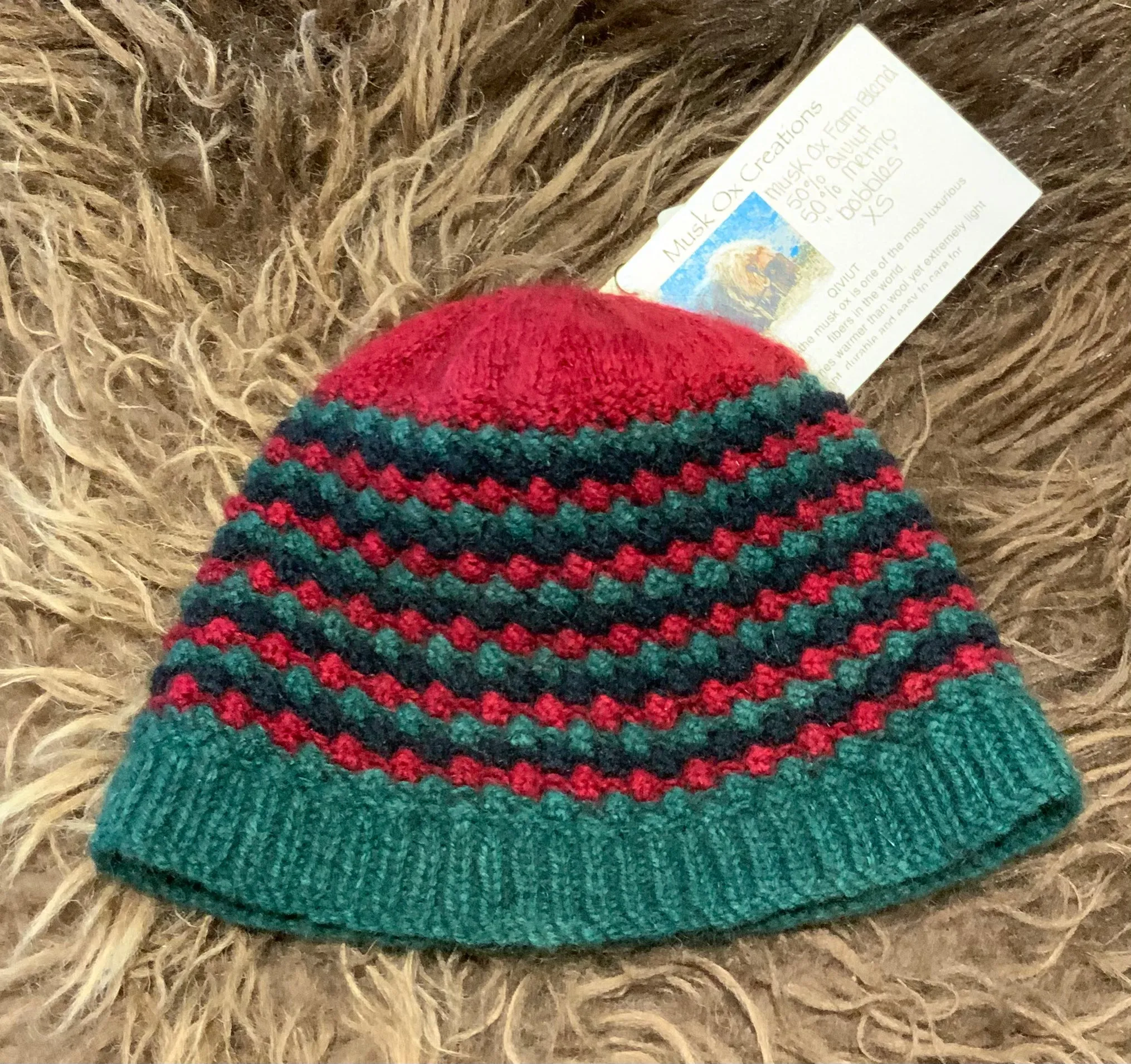 Bobbles Qiviut Blend Hat