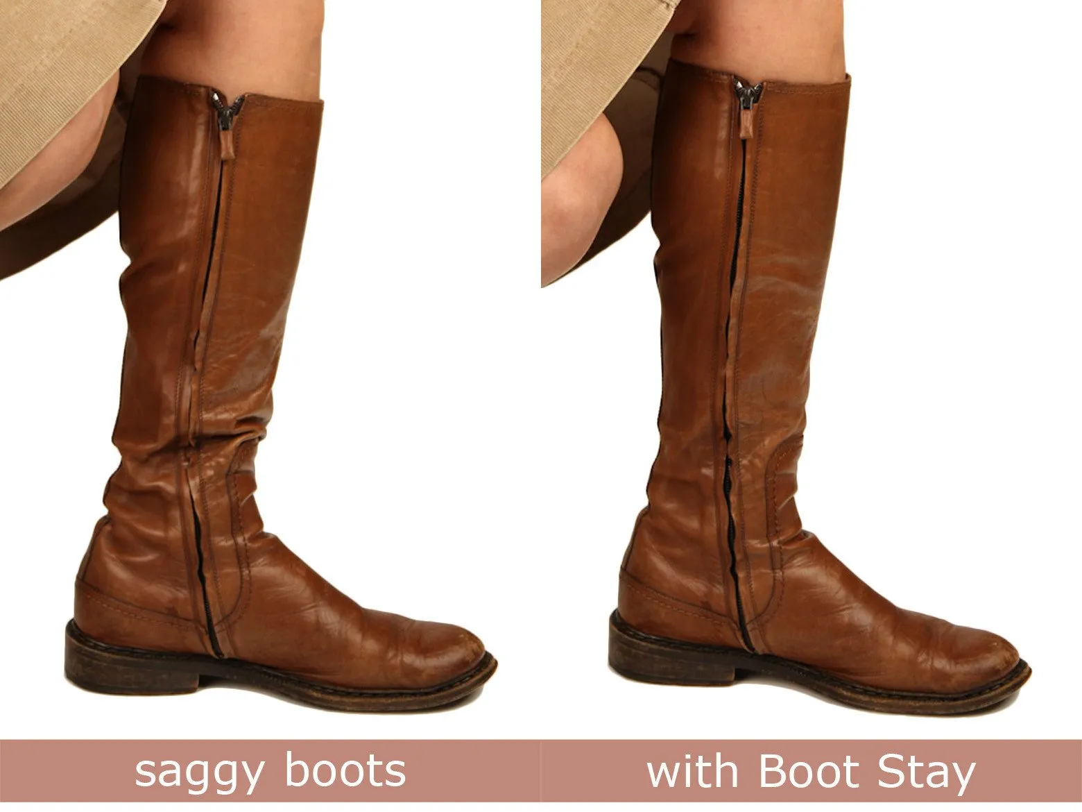 Boot Stay 3.0: adhesive sag preventers