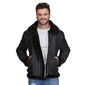 Braveman Faux Shearling Bomber Jacket