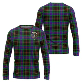 Brodie Hunting Modern Tartan Long Sleeve T-Shirt with Family Crest