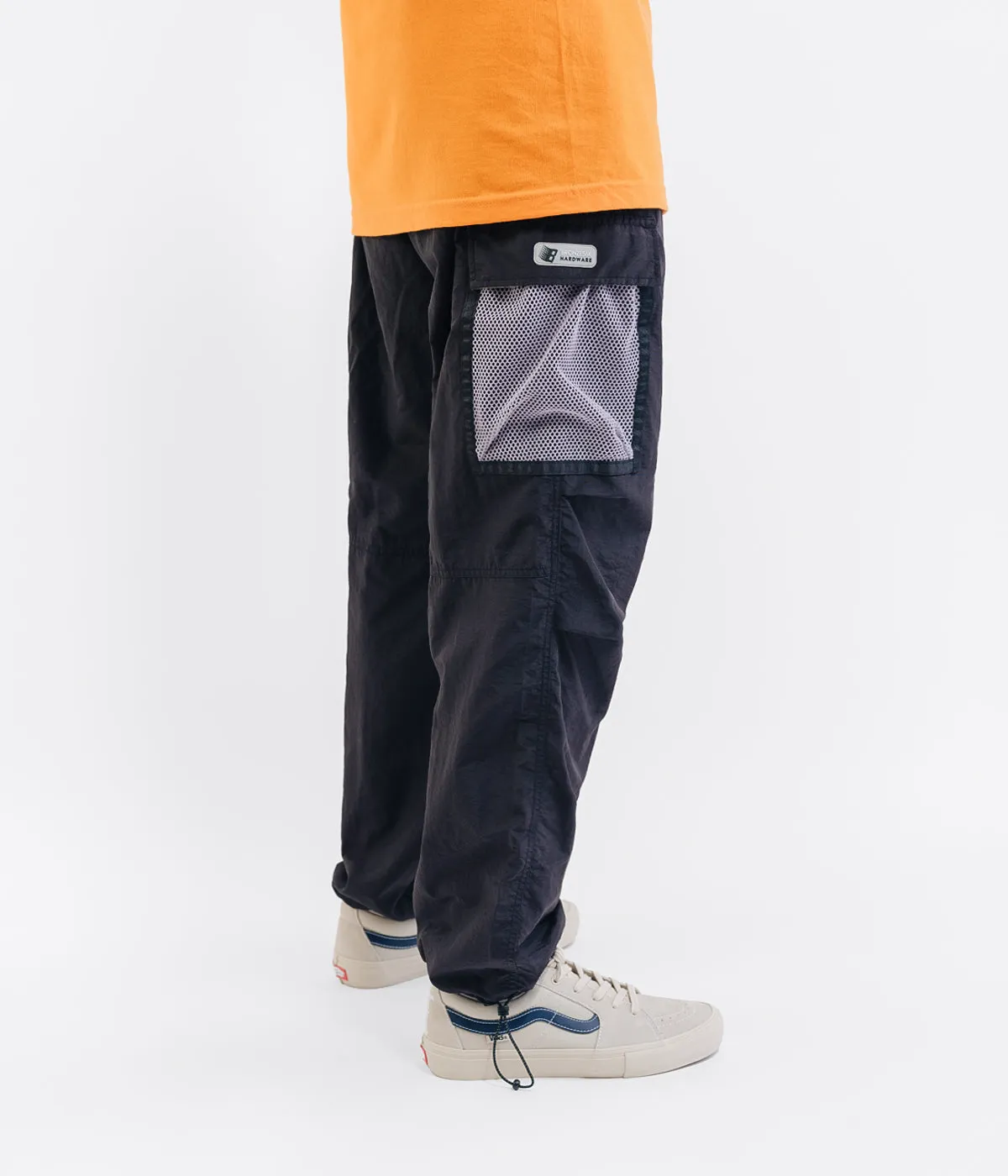 Bronze 56K Mesh Pocket Cargo Pants - Black