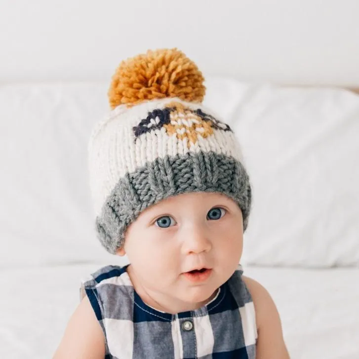 Bumblebee Knit Beanie Hat