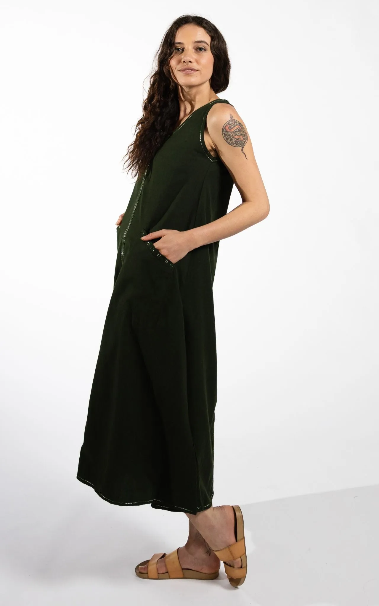 Calliope Dress - Green