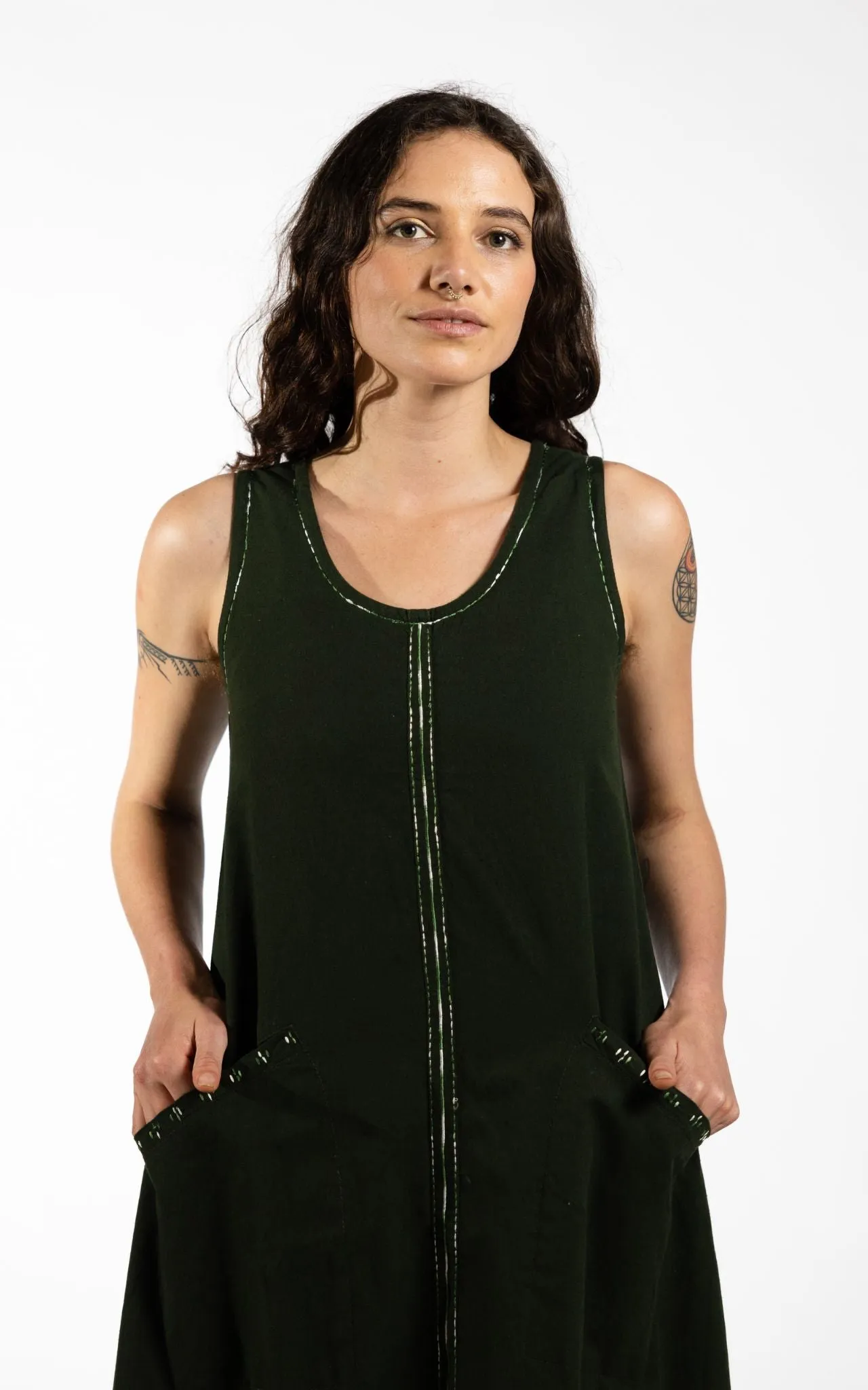 Calliope Dress - Green