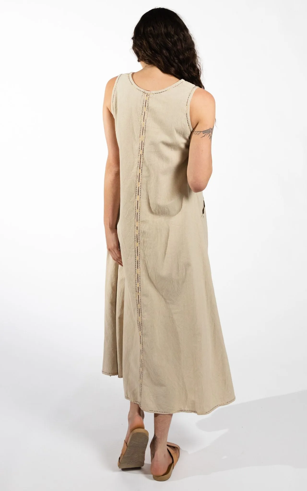 Calliope Dress - Oatmeal