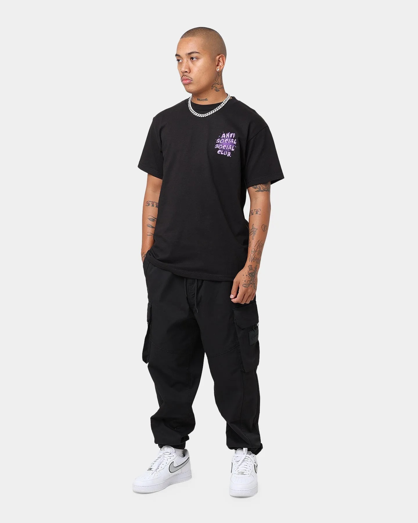 Calvin Klein Seasonal Washed Cargo Pants Ck Black