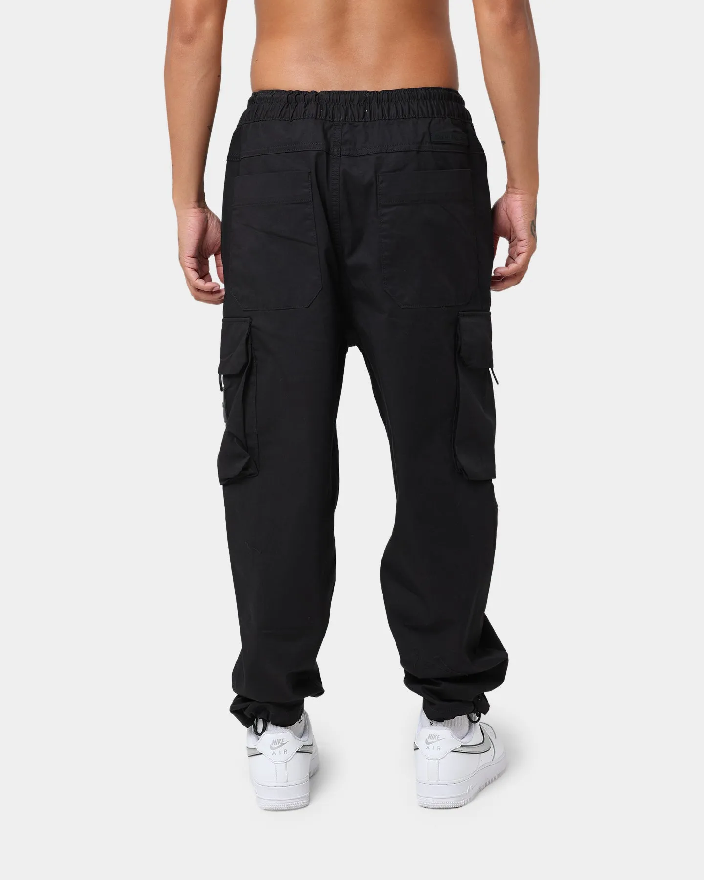 Calvin Klein Seasonal Washed Cargo Pants Ck Black