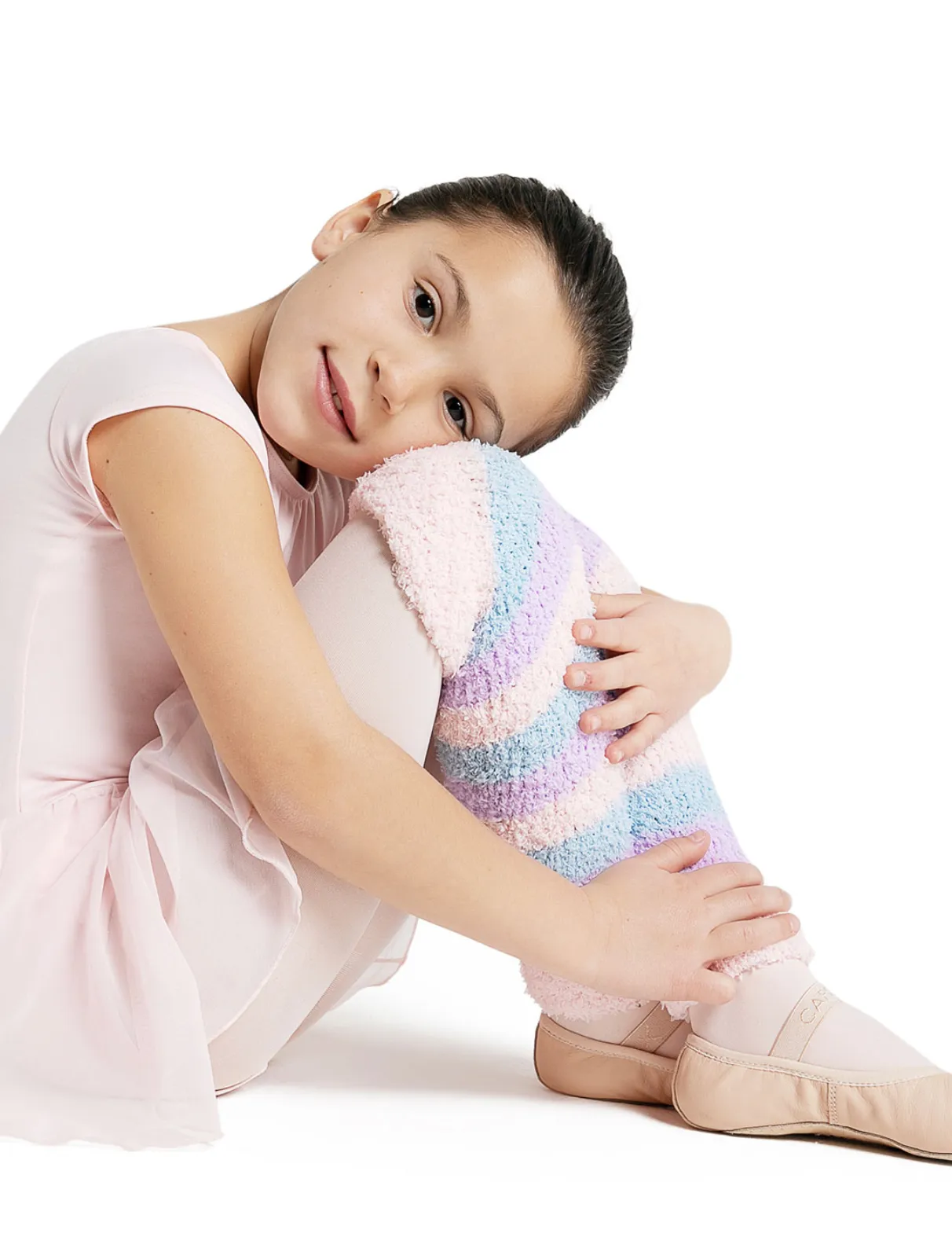 Capezio | Harmonie Striped 12" Children's Pamper Legwarmer