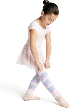 Capezio | Harmonie Striped 12" Children's Pamper Legwarmer