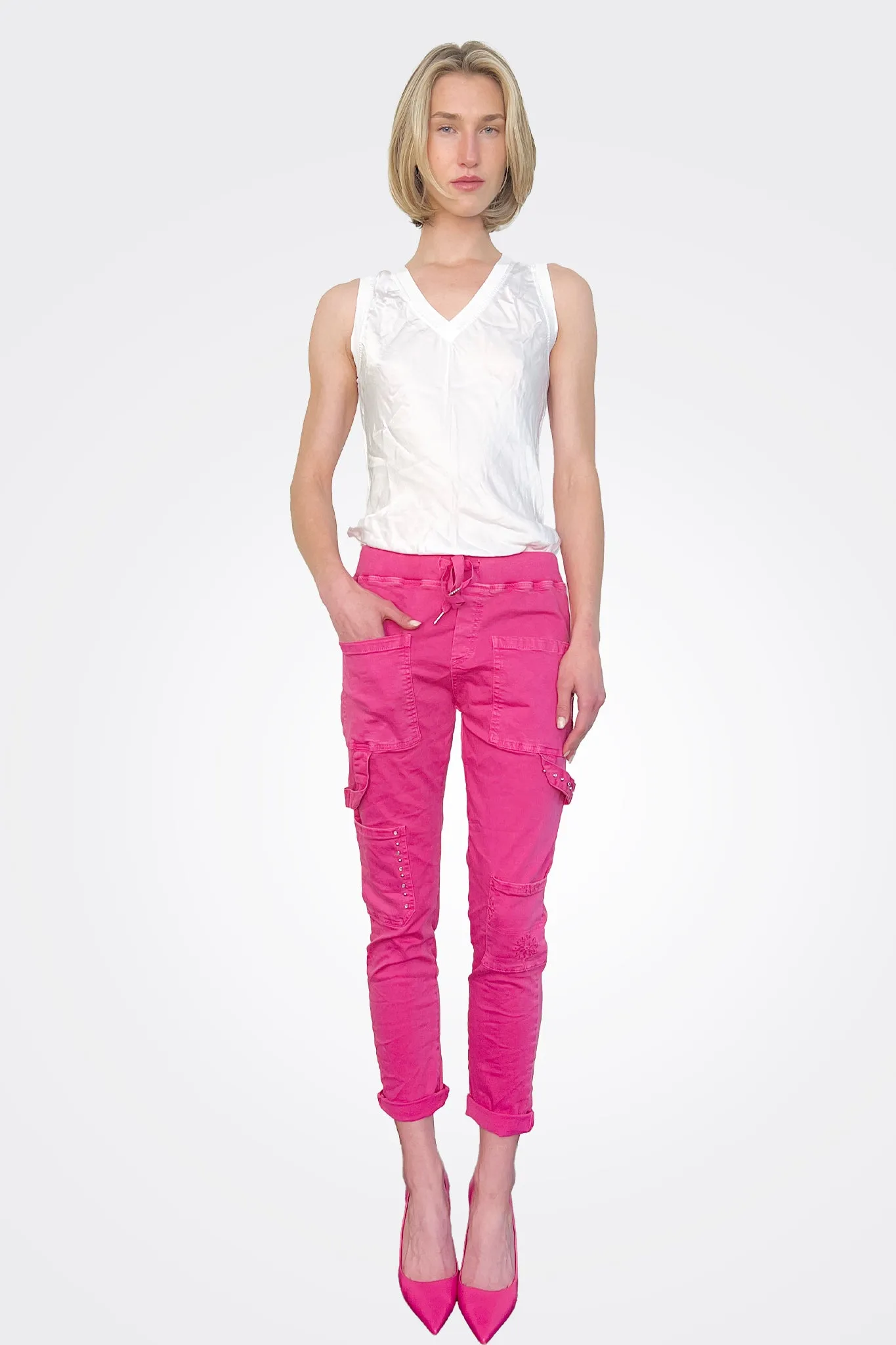 Cargo Pants - Pink