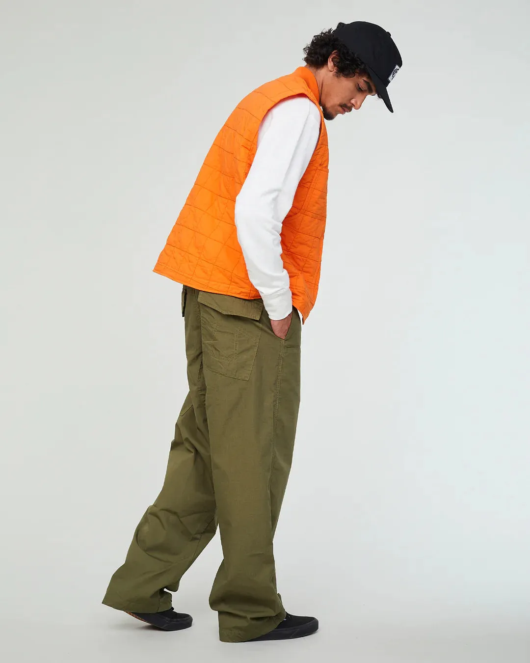 Cargo pants ripstop - khaki