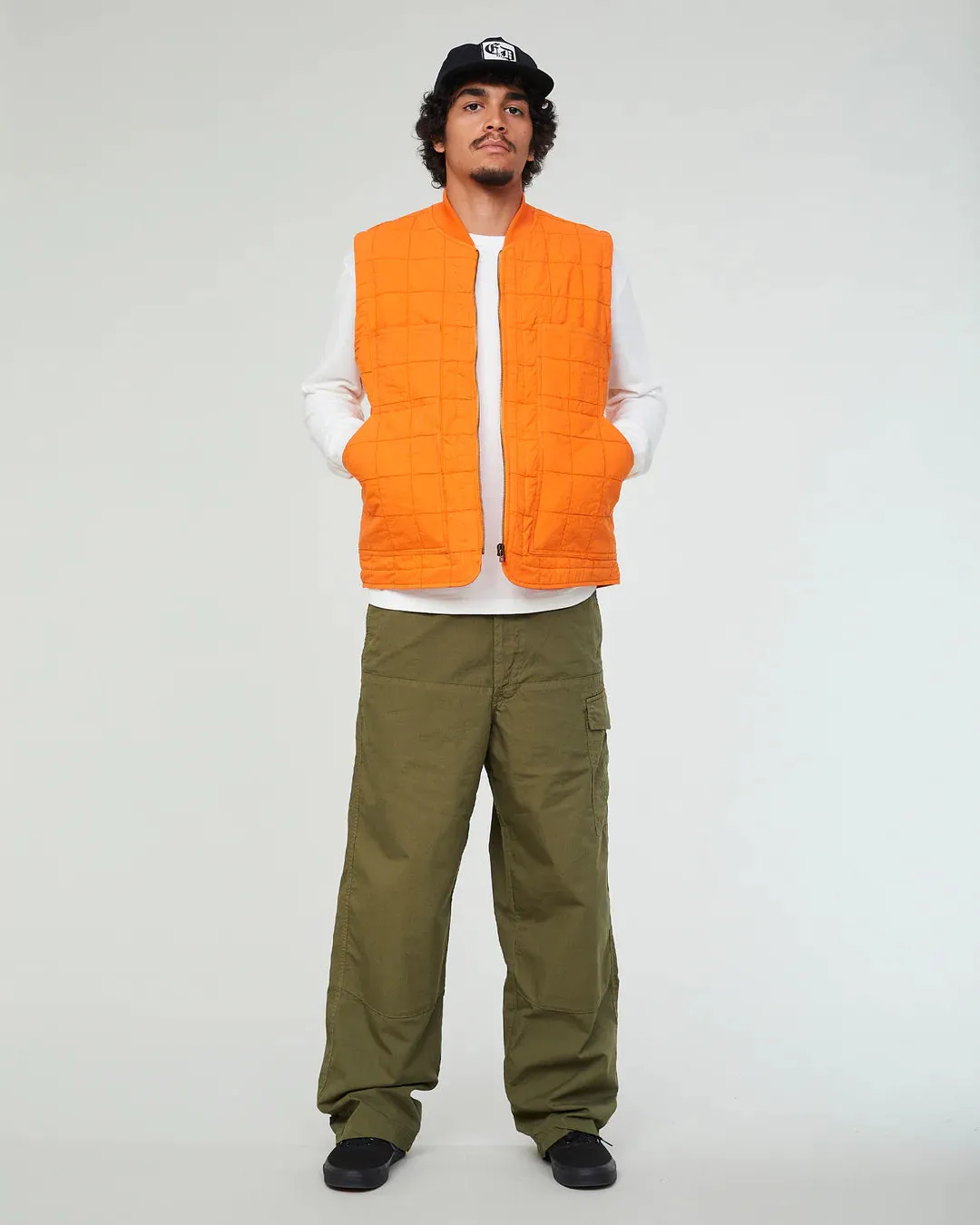 Cargo pants ripstop - khaki