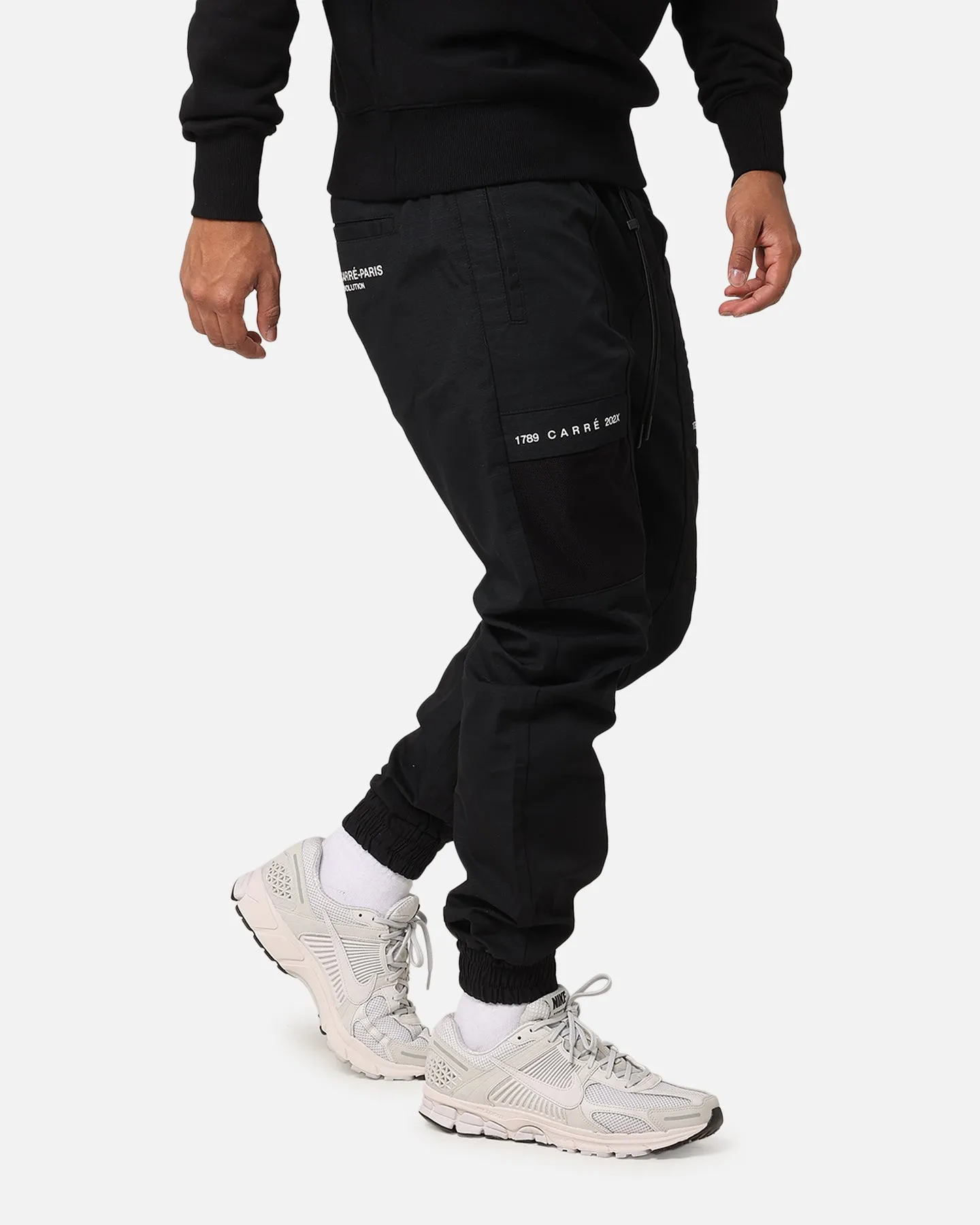 Carré 202X Cargo Jogger Pants Black