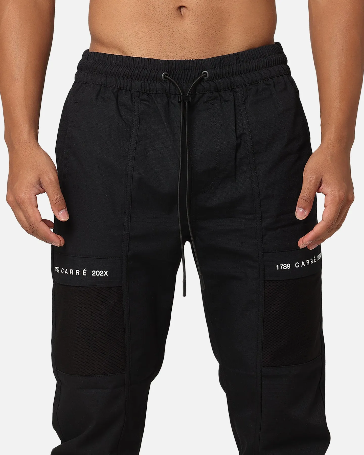 Carré 202X Cargo Jogger Pants Black