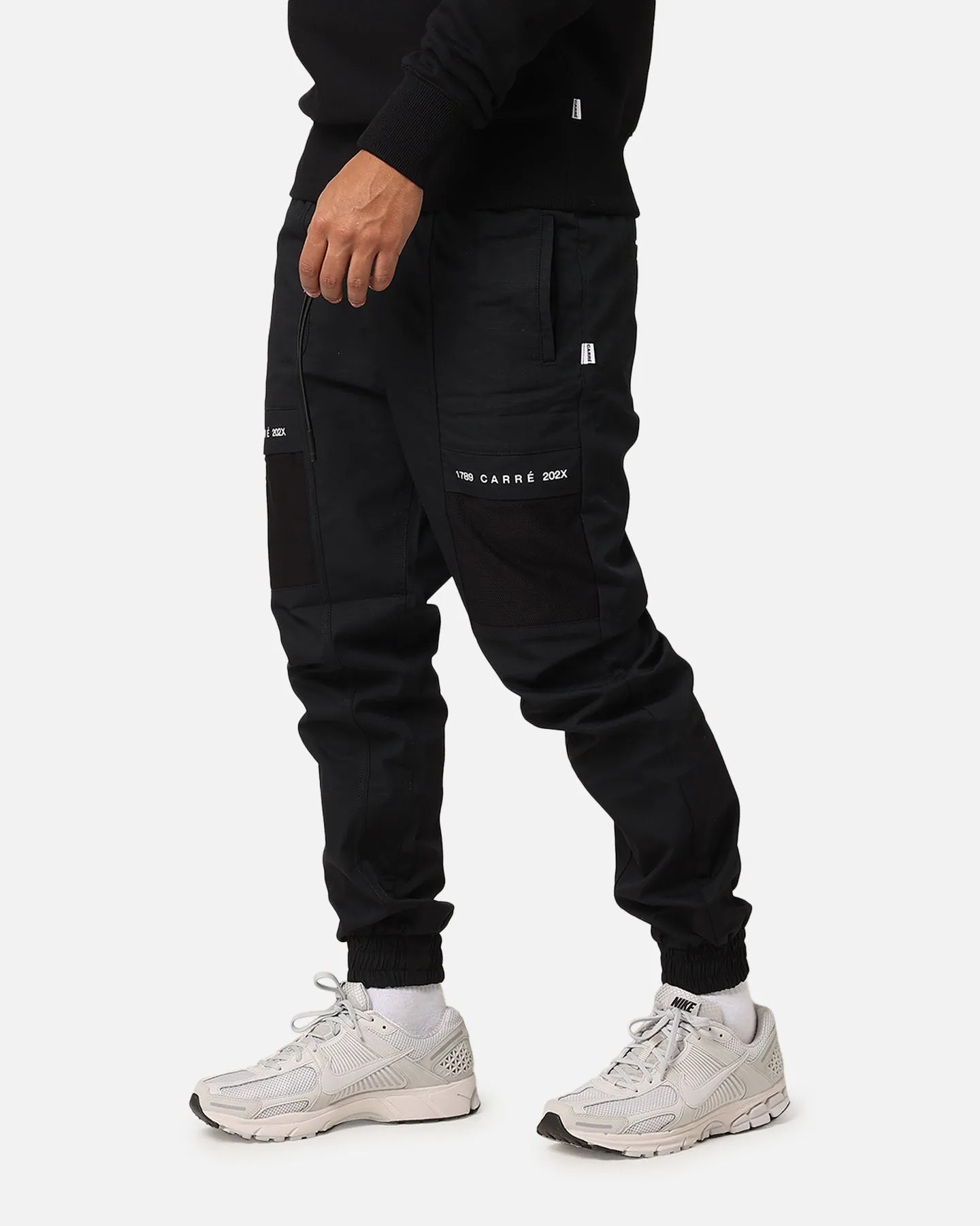 Carré 202X Cargo Jogger Pants Black