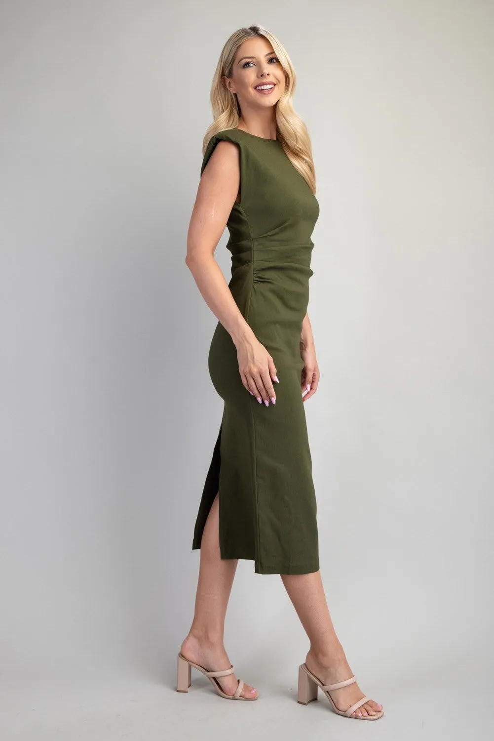 Cassandra Maxi Dress - Olive