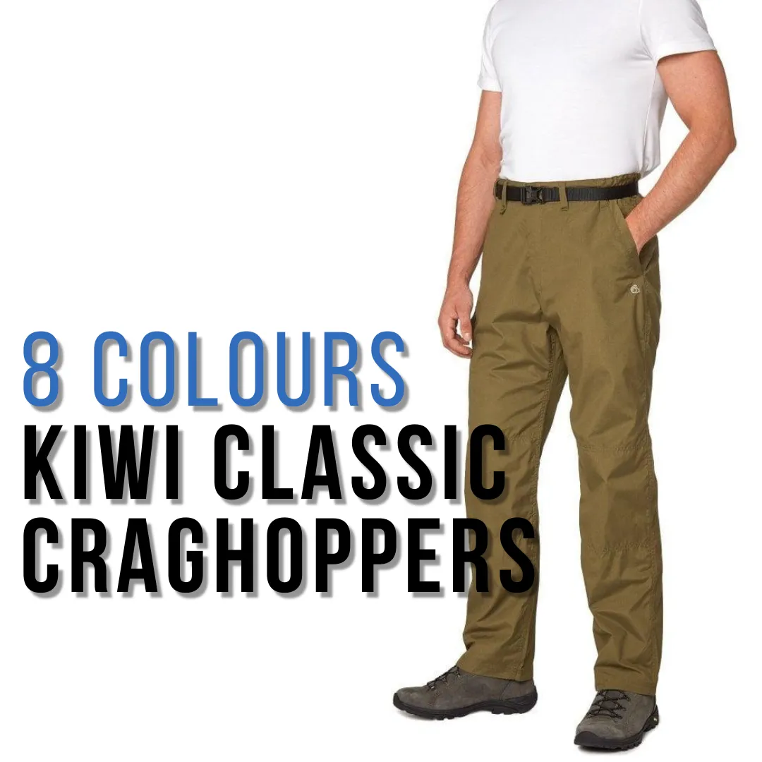 Craghoppers Mens Kiwi Classic Trousers Short Leg