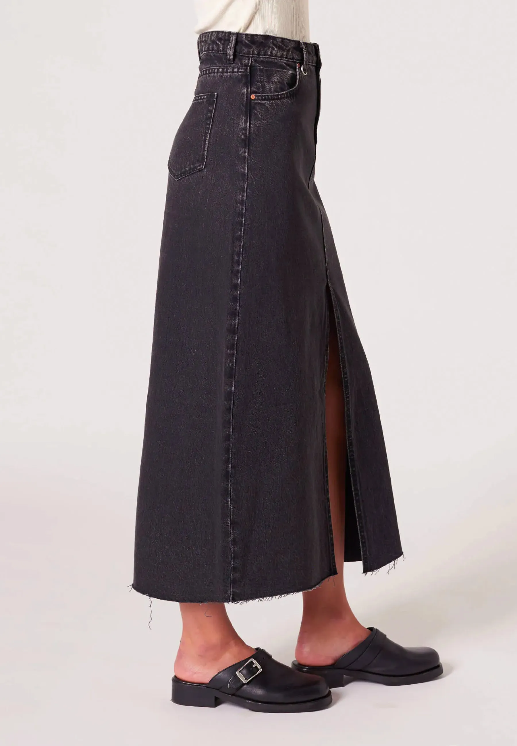 Darcy Maxi Skirt - Granite