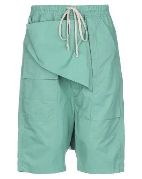 Drkshdw By Rick Owens Man Bermuda shorts Green S INT